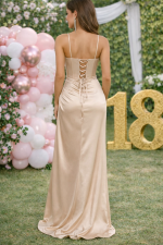 abito 18 anni retro con corsetto allacciato