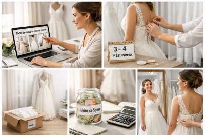 abito da sposa su misura online scelta del modello da casa