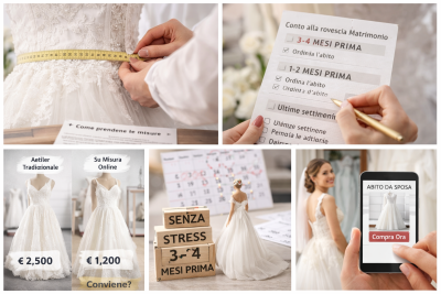 Modifiche abito da sposa su misura