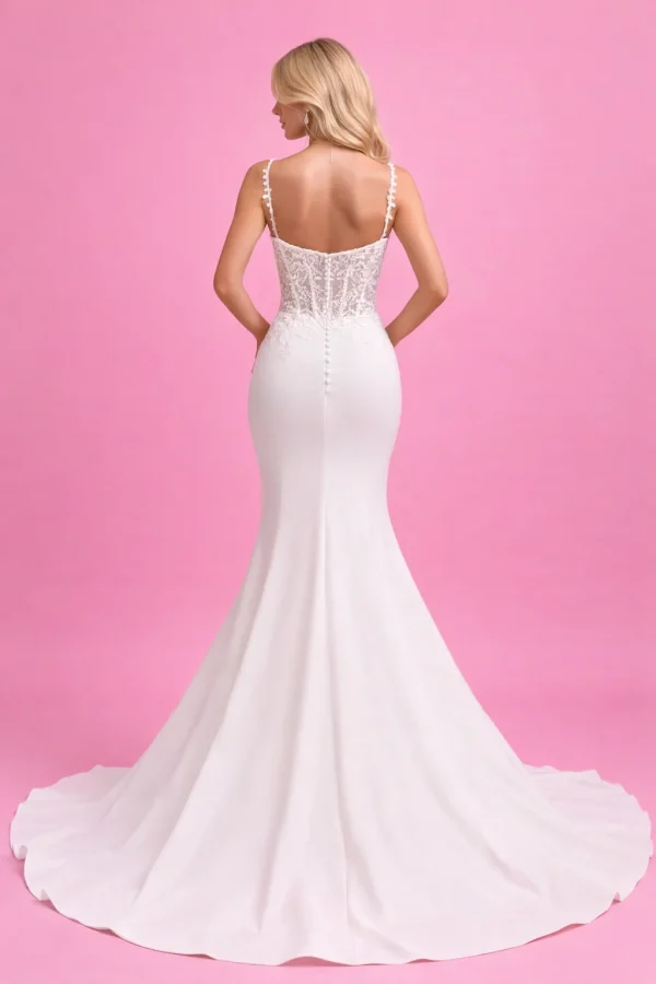 abito sposa sirena elegante