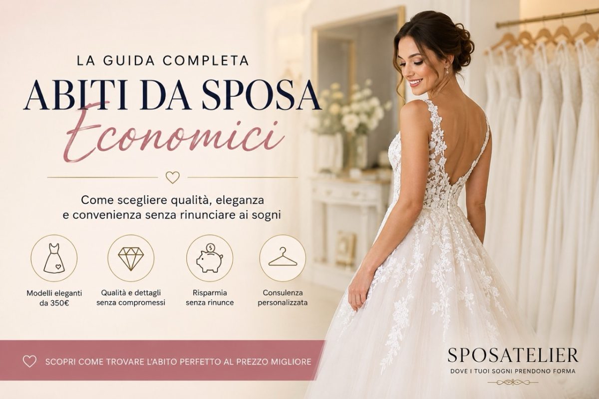 abiti da sposa economici sposatelier