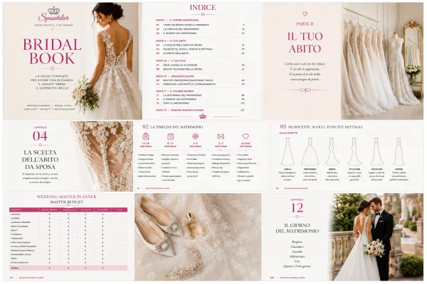 indice bridal book
