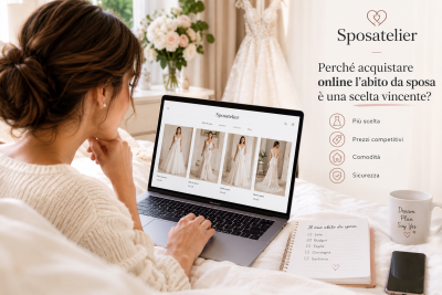 Acquistare abito da sposa online su Sposatelier