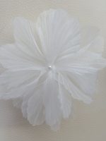 fiore 3d applicato al velo