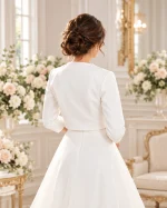 giacca sposa retro