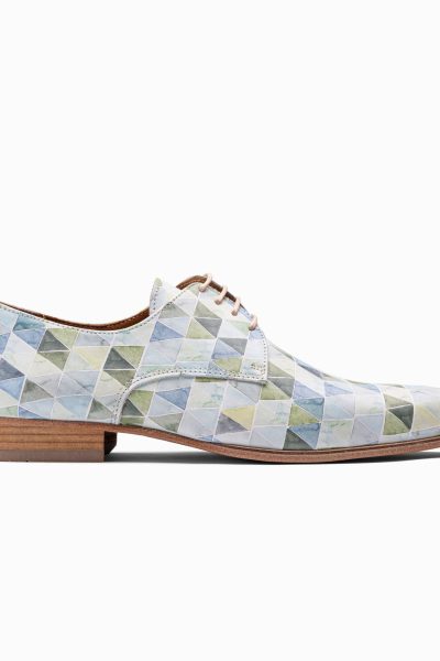 Dress Shoe Carbonia Green Leather Multicolor 1