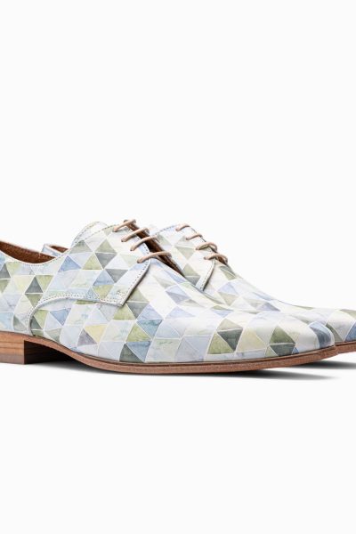 Dress Shoe Carbonia Green Leather Multicolor 5