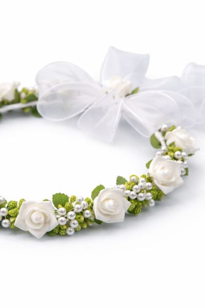 diadema floreale bambina