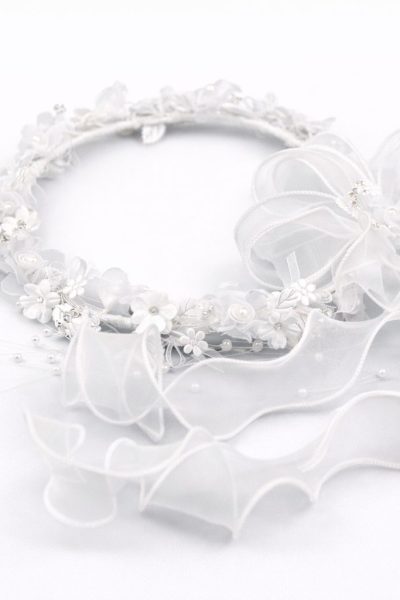 acconciatura comunione scenografica