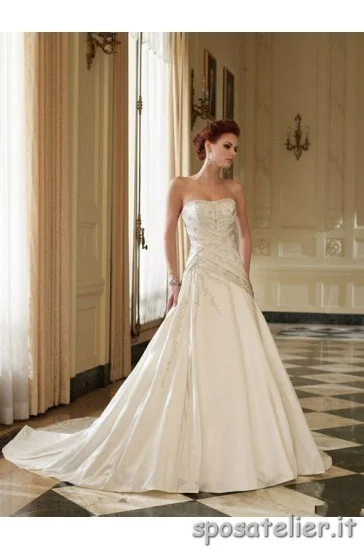 Abito da sposa stile impero 2015