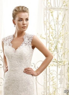 Andra-Abiti sposa economici italiani modello sirena