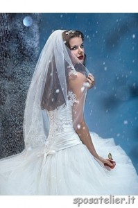 Giarrettiera sposa in pizzo avorio con fiocco rosso UGB PT