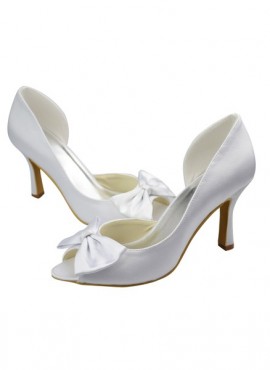 Scarpe da Sposa online economiche italia tacco basso semplici