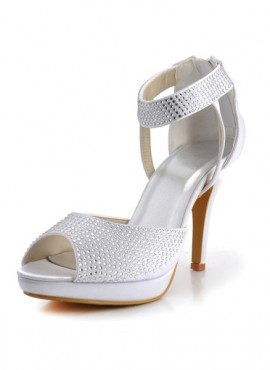scarpe sposa economiche con brillantini